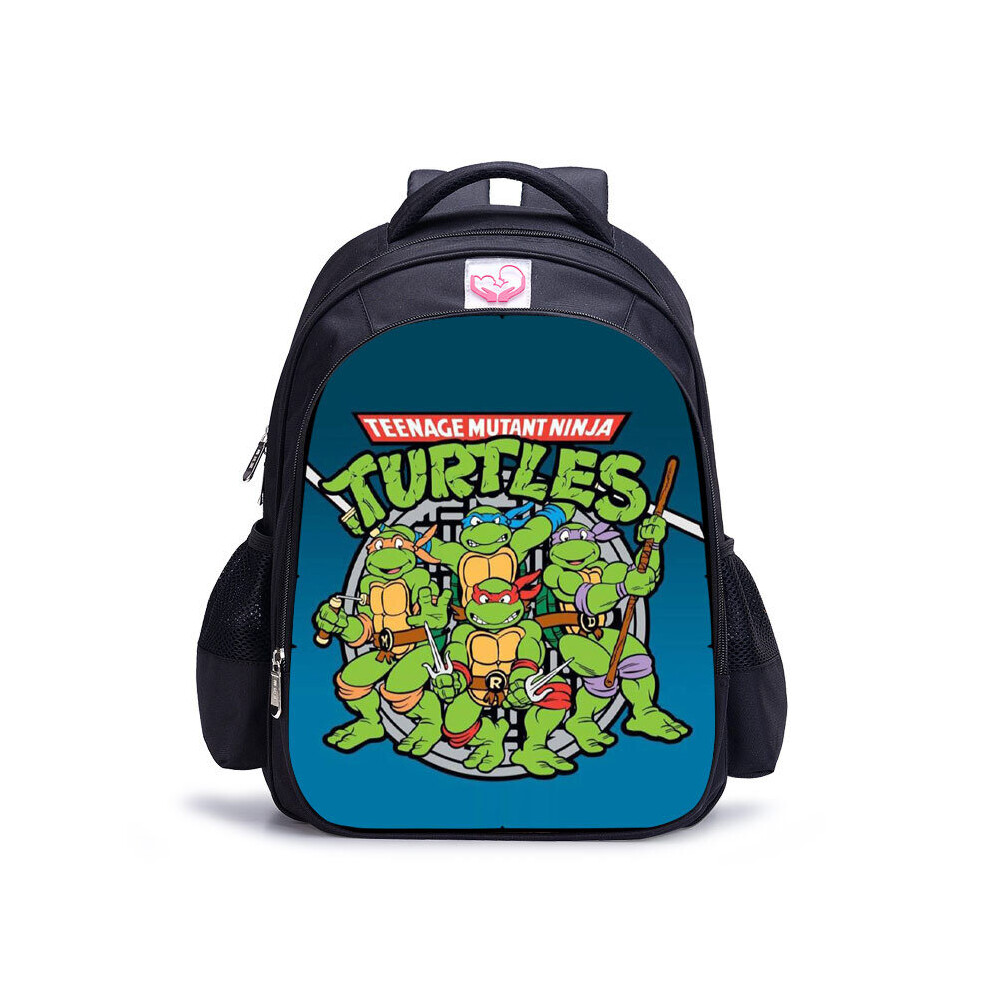 Teenage Mutant Ninja Turtles School Bag Travel Backpack Kids Gift