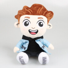 22cm Caylus Blue Clothes Boy Plush Toy Stuffed Dolls Kids Gifts