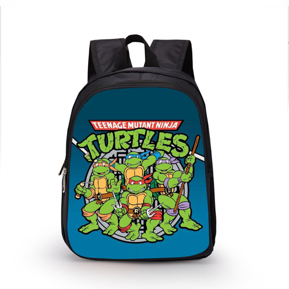 (02, Small-27*14*35CM) Teenage Mutant Ninja Turtles School Bag Travel Backpack Kids Gift