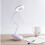 Flexible Clip On LED Reading Light Desk Bed Night Lamp Rechargeable 6