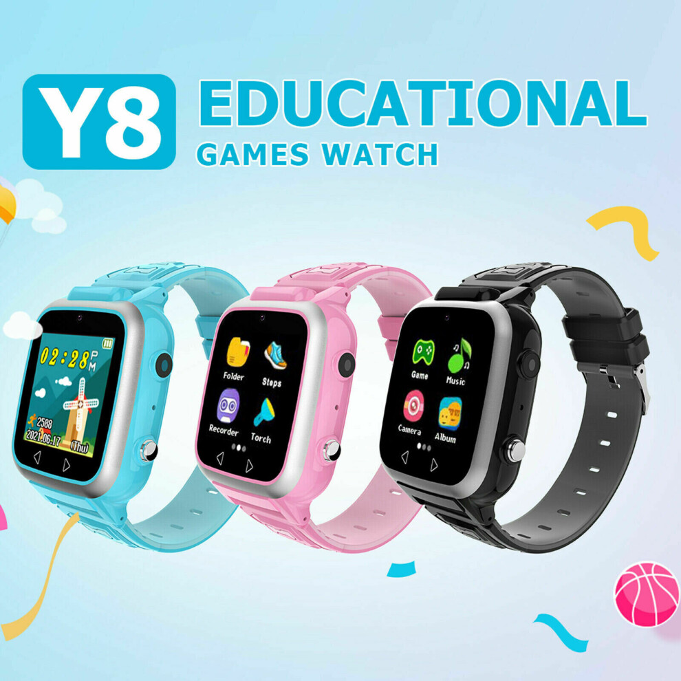 (Blue) Kids Smart Watch - Camera, Games, Video Watches Blue 9183850349718