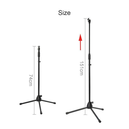 Projector Stand Heavy Duty Tripod Height Adjustable 28 To 58" 2