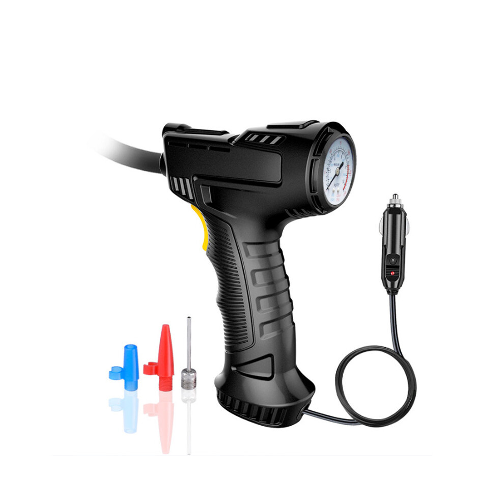 (Car Pointer) Car Air Compressor Wireless Inflatable Pump Portable Car Automatic Tire Inflator 697460169691