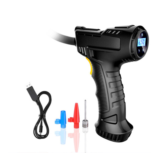 (Chargeable Digital Display) Car Air Compressor Wireless Inflatable Pump Portable Car Automatic Tire Inflator