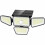4 Head Solar PIR Motion Sensor Light Outdoor Wall Security Flood Lamp 12