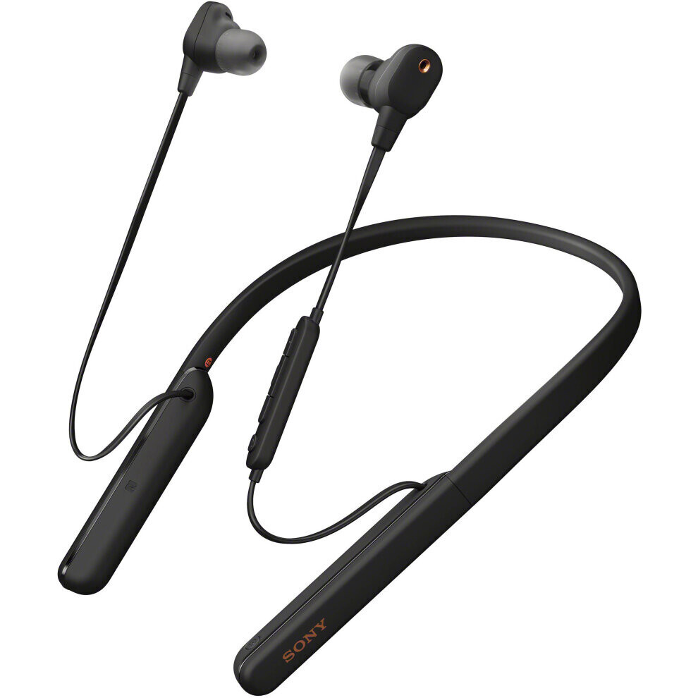 Sony WI-1000XM2 Noise-Canceling Wireless In-Ear Headphones - Black