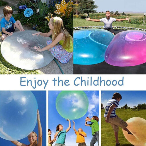 40/60/80/130cm Outdoor Super Magic Wubble Bubble Ball Water Filled