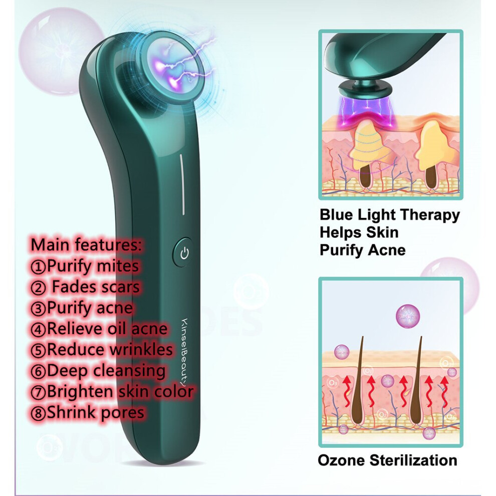 (green) Plasma Anti Wrinkle Laser Ozone Treatment Scar Acne Removal Device Beauty