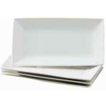Set Of 4 Porcelain Serving Platters | Vencier