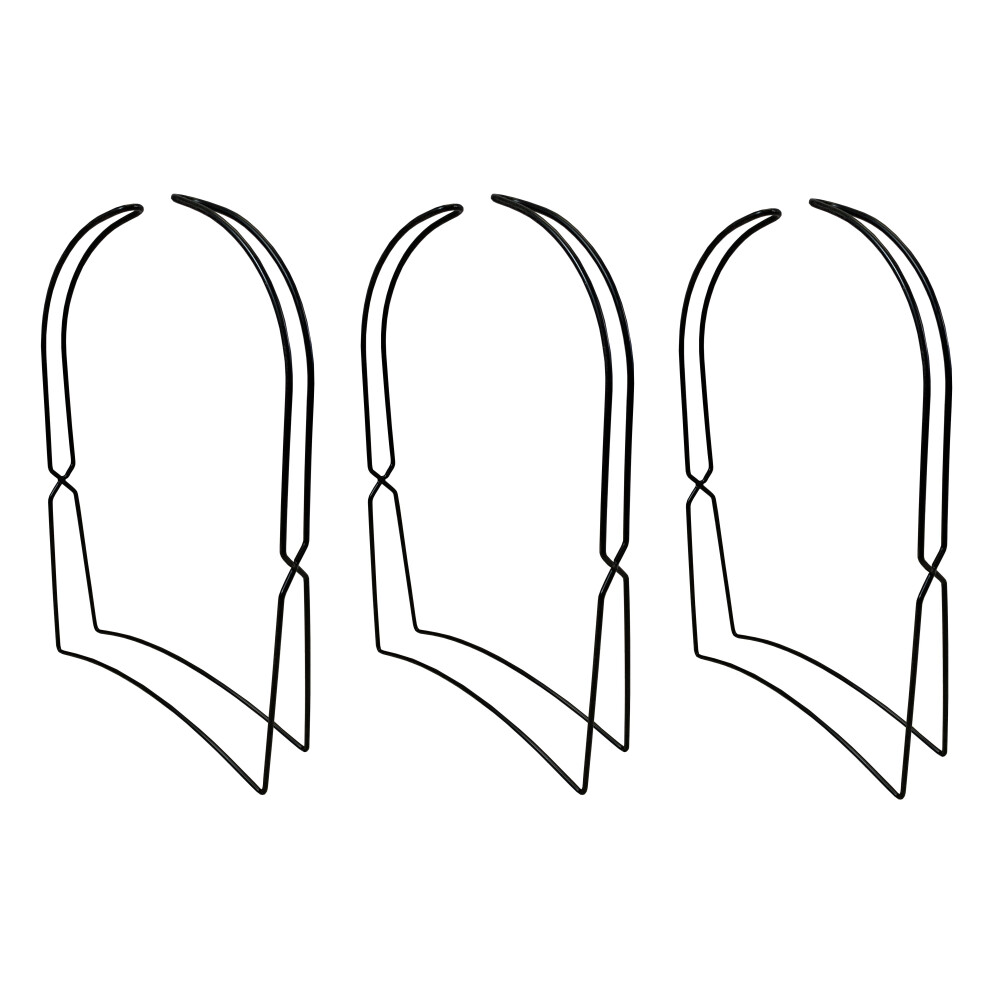 Set of 3 Growbag Cane Frame Supports