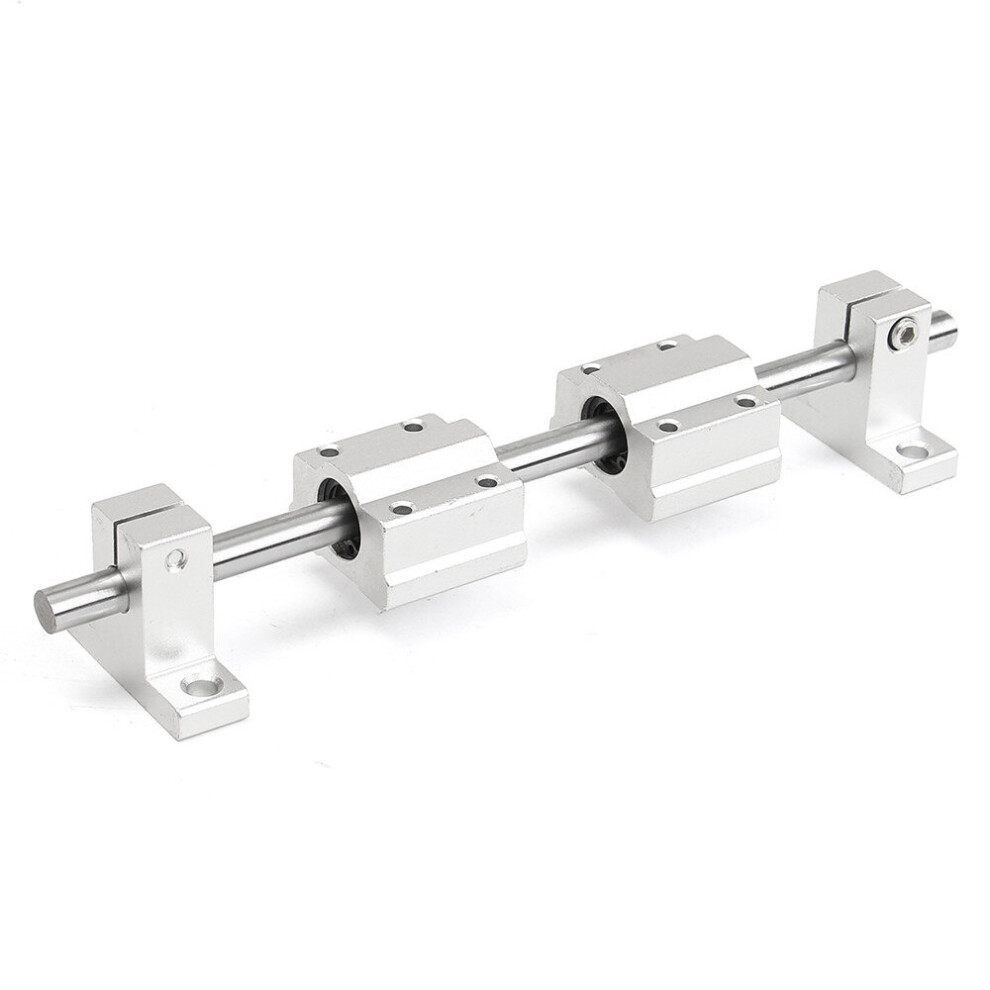 New 200Mm Linear Rail Shaft Rod With Bearing Guide Support And Scs8uu Bearing Block Cnc Parts 623414385671