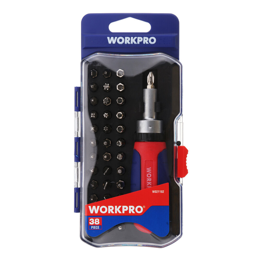 New Workpro 38 In 1 Multifunctional Ratcheting Screwdriver Set Home Phone Diy Repair Tools Kit 623414371377