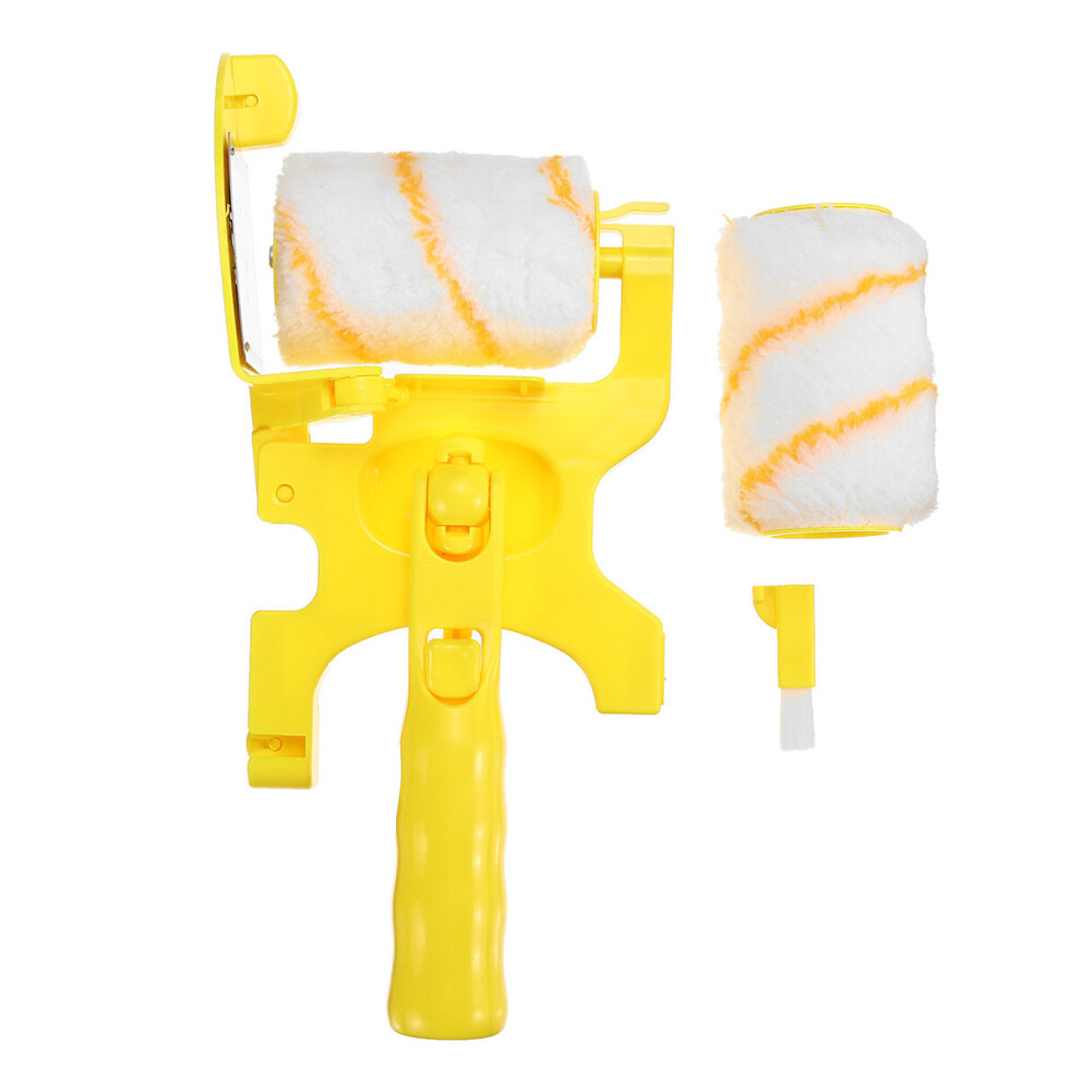 New 5Pcs/Set Paint Roller Brush Wall Decorative Painting Handle Tool Kit 623414358880