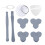 New 112 in1 Screwdriver Set Multi-function Precision Screwdriver Bits Torx PC Mobile Phone Device Repair Hand Tools 5