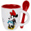 Minnie Mouse Disney Minnie Mouse Classic Poses Ceramic Espresso Mug with Spoon 1