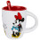 Minnie Mouse Disney Minnie Mouse Classic Poses Ceramic Espresso Mug with Spoon 3