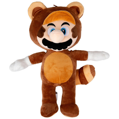 Super Mario Super Mario Bros. Tanooki Power-Up Plush Doll