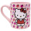 Hello Kitty Hello Kitty Strawberries 14oz Glitter Ceramic Mug 1