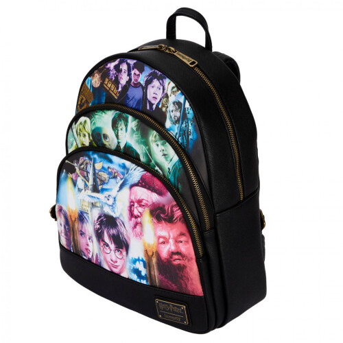 Harry Potter Harry Potter Trilogy Triple Pocket Mini Backpack 1