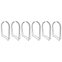 Set of 6 Growbag Cane Frame Supports