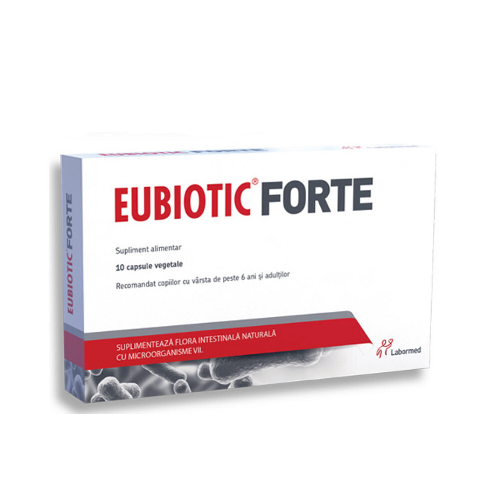 Eubiotic Forte, 10 vegetable capsules, Labormed