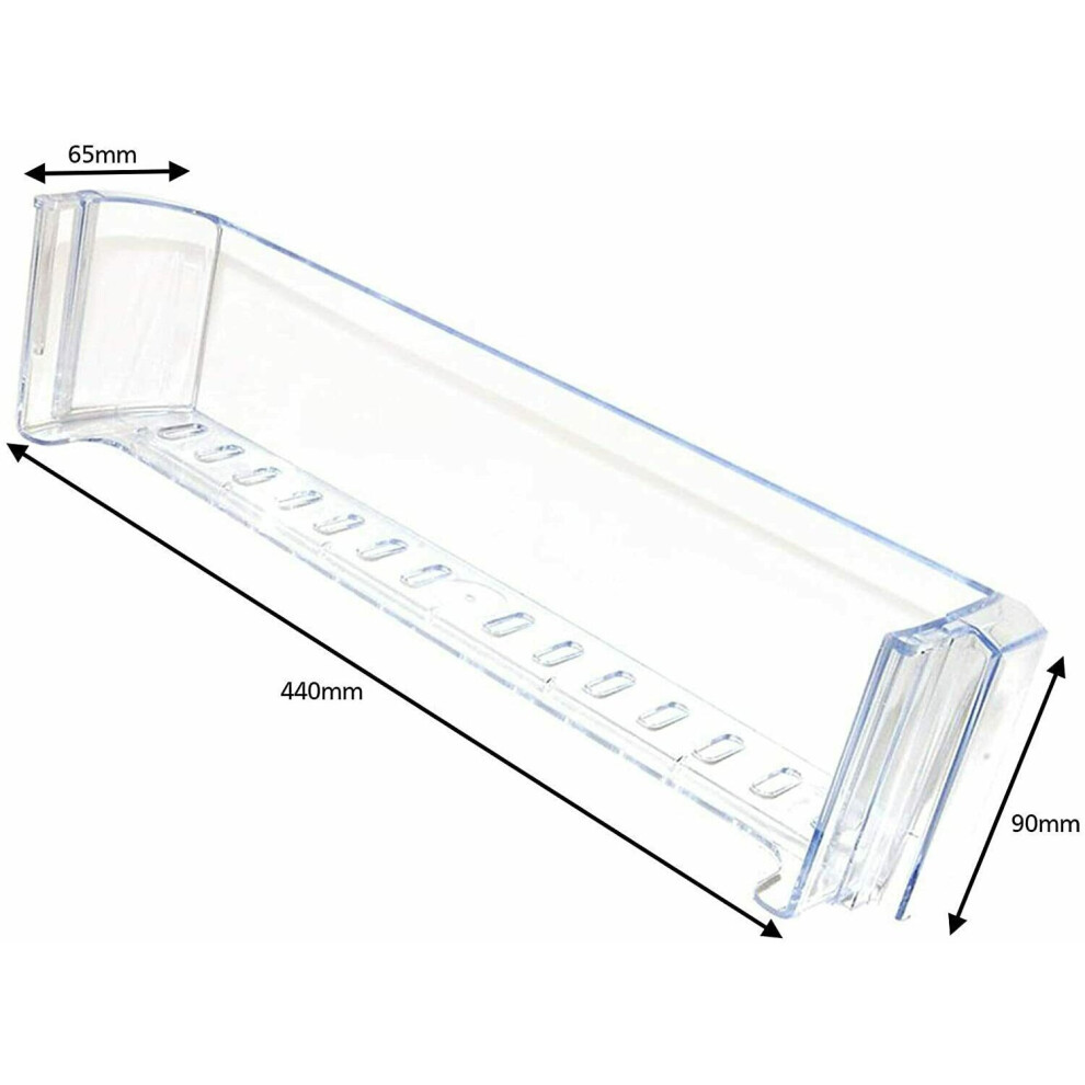 Beko Genuine Fridge Freezer Door Bottle Shelf Rack Bottom Lower Tray
