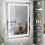 500x700mm Backlit HD LED Mirror Wall Mounted Vanity Bathroom Mirror 4