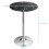 Costway Modern Bar Table Multifunctional Round Pub Table Marble Patterns 6