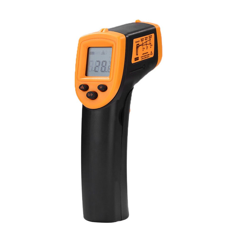 Greenzech Handheld Non-Contact Infrared Thermometer Lcd Display Temperature Meter, Digital Ir Industrial Laser Pyrometer