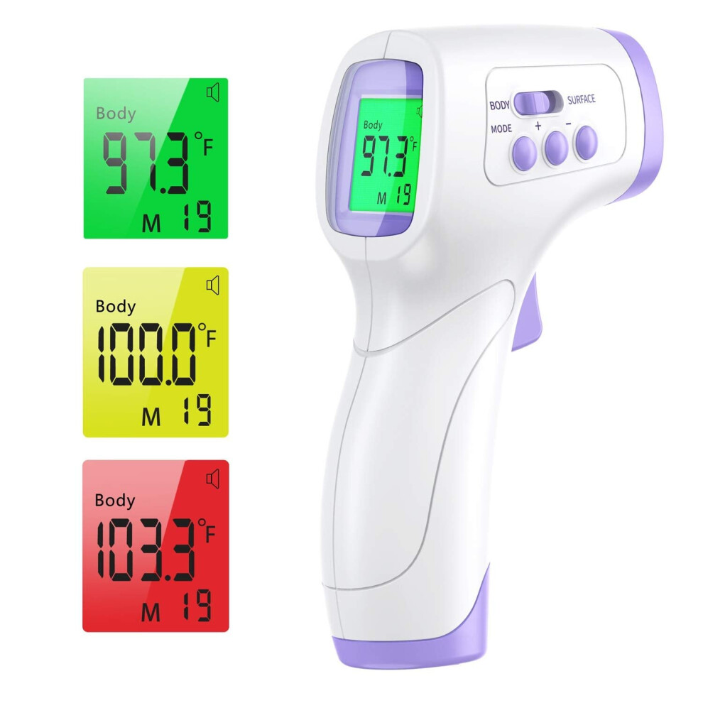 Greenzech Non-Contact Infrared Forehead Thermometer Body Temperature