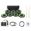 (White) Portable Digital Stereo Electronic Drum Set 6
