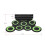 (Green) Portable Digital Stereo Electronic Drum Set 7