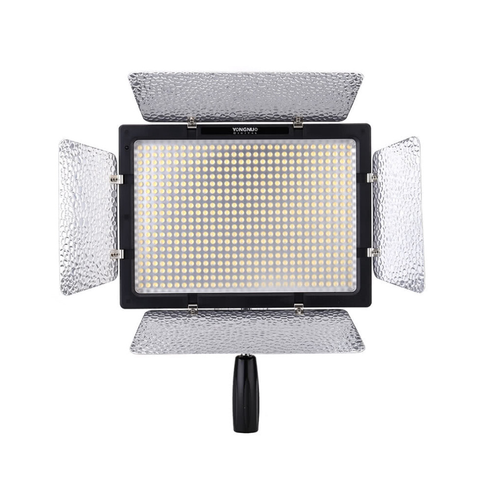 600 LED Studio Video Light Lamp Color Temperature Adjustable for Canon Nikon Camcorder