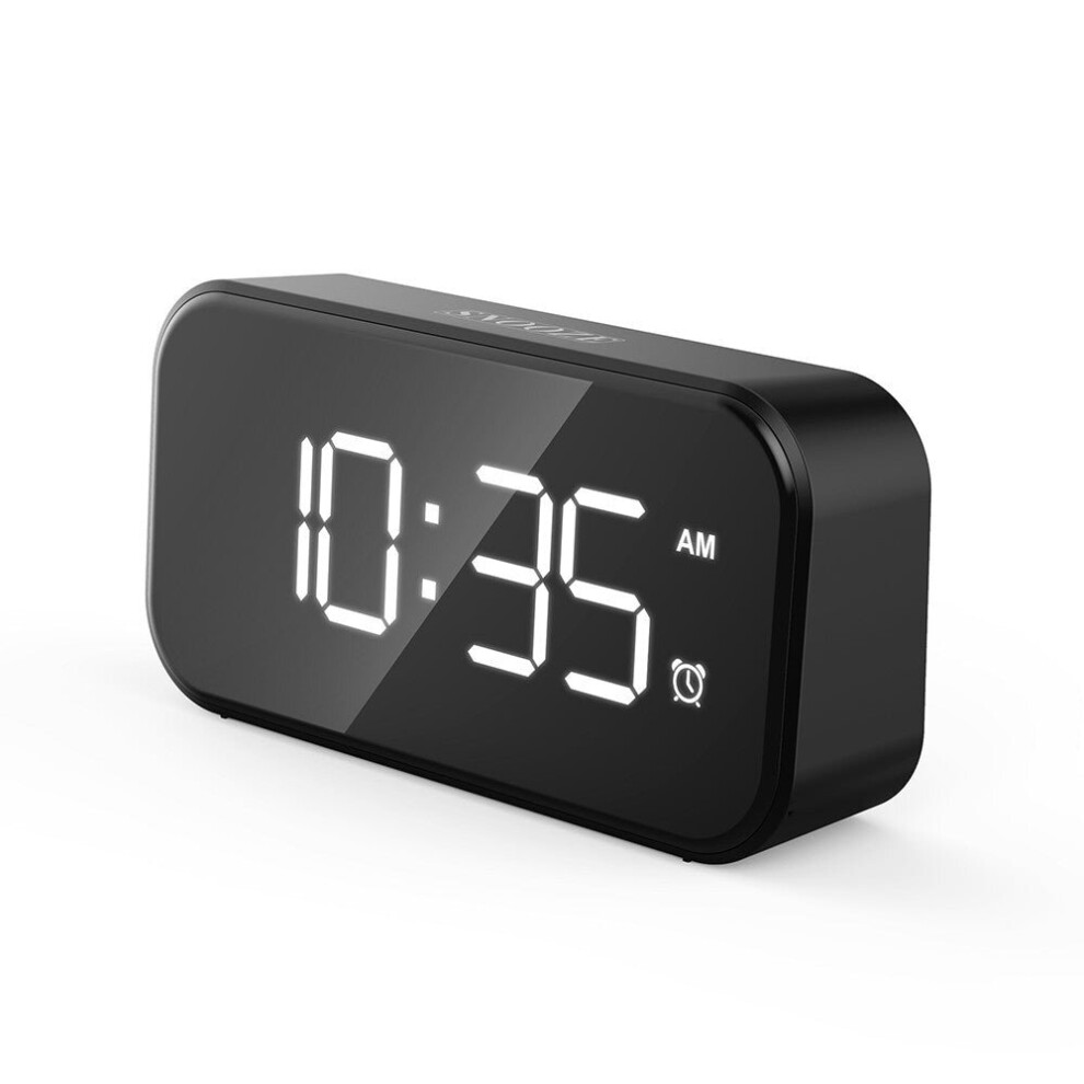 (Black) Multifunctional Alarm Clock