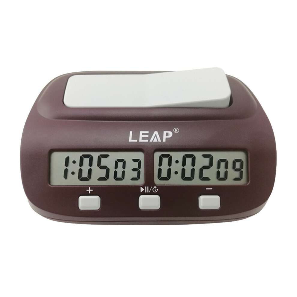 Digital Chess Clock Count Down Timer with Alarm Electronic Board Game Bonus Competition Master Tournament