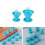 30PCS No Heat Silicone DIY Soft Magic Hair Curlers Rollers Tool 2