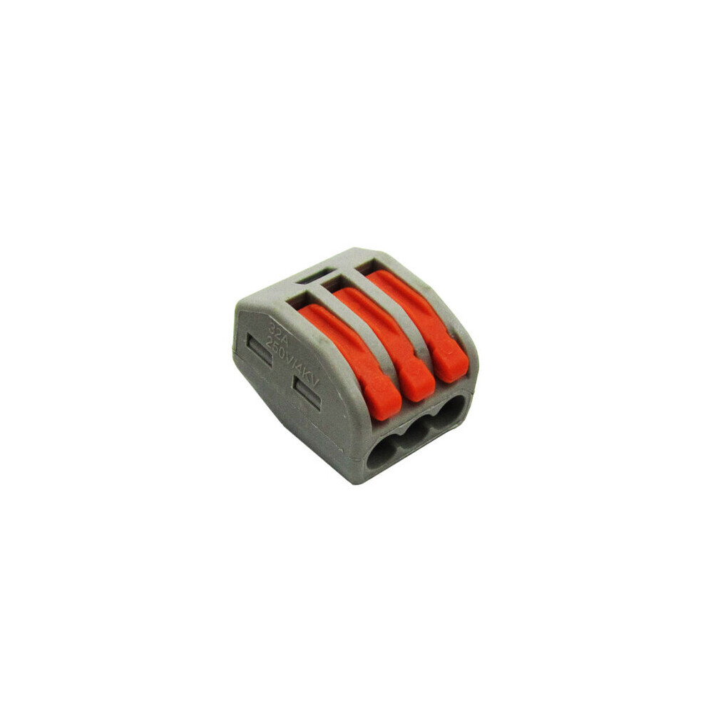 (Pct-213) Compact Wire Wiring Connector Pct-222-412 Universal Conductor Terminal Block Threader Splitter 699973116315