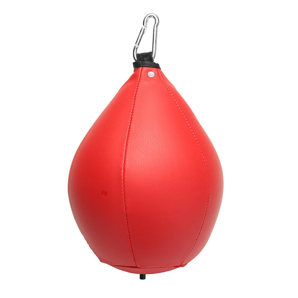 (Red) Boxing Speed Ball Rack Hanging Ball Sanda Equipment Training Boxing Speed Bag Punching Bag