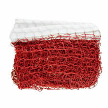 (Red) 6.1x0.76m Badminton Net Volleyball Tennis Training Net Beach Net Indoor Outdoor Sport Games