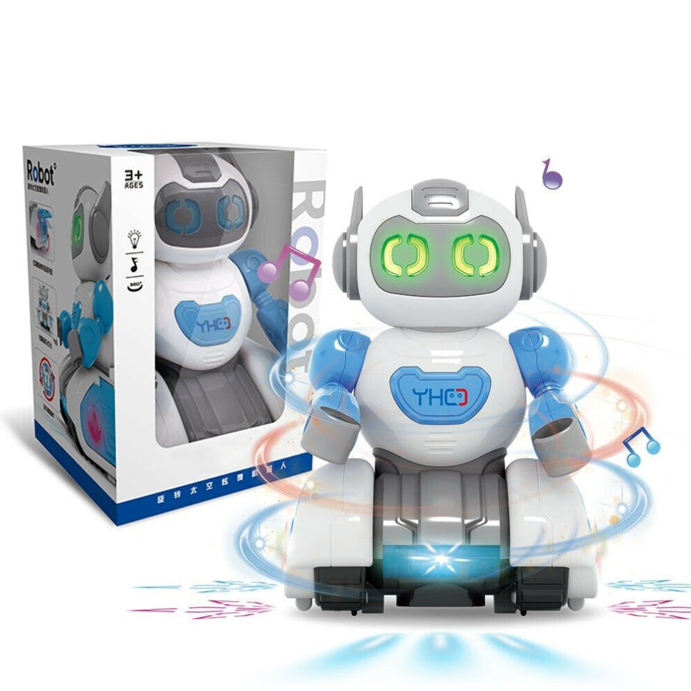 Electric Robot Universal Light Music Singing and Dancing Robot Rotating Hyun Dance Model for Kids Toys