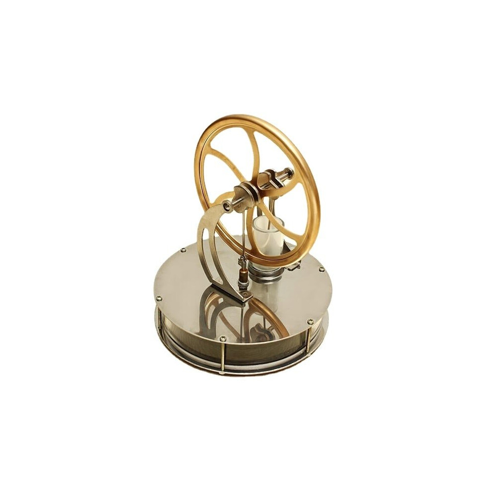 Alloy Low Temperature Difference Stirling Engine DIY Toy for Gift Collection Home Decor