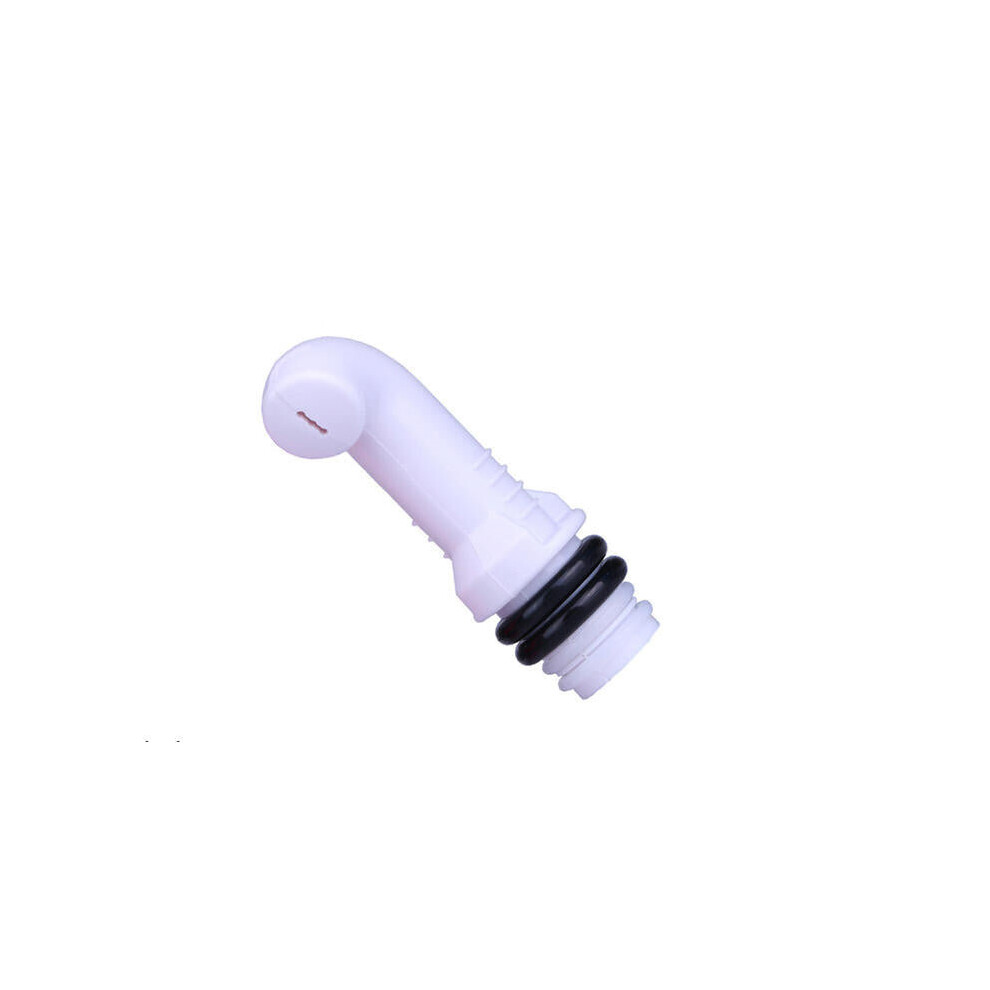 (White) Mini Portable Travel Bidet Bottle Nozzle Handheld Spray for Personal Hygiene