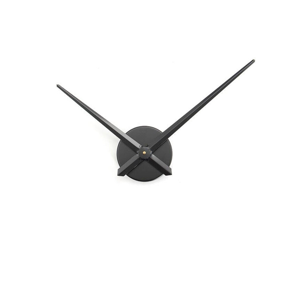 (Black) Wall Quartz Clock Movement Mechanism DIY Repair Parts Replacement
