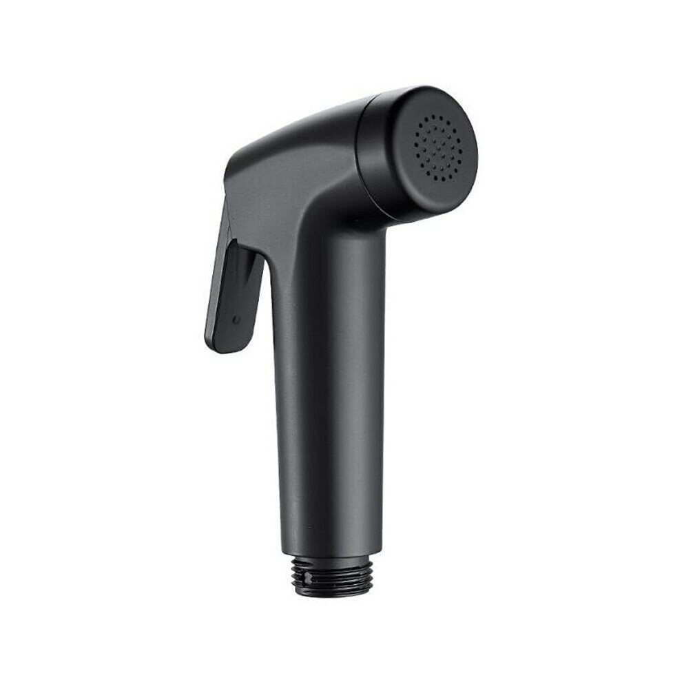 (Bidet Sprayer Head) Matte Black ABS Bathroom Portable Bidet Sprayer Handheld Toilet Shower Head for Personal Hygiene Diaper Cloth Wash