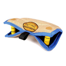 Large Jute Bite Sleeve Arm Protection Pet Trainer Pitbull Police Dog Shepherd Tug