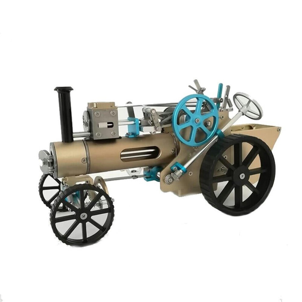 Steam Car Model Stirling Engine Full Metal Model Toy Collection Gift Decor