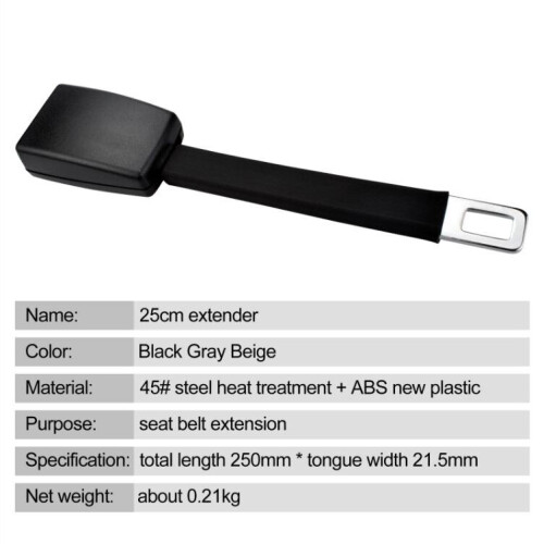 2PCS Auto-Sicherheitsgurt Verlängerung Sicherheit Schnalle Clip Universal Adjutable 2