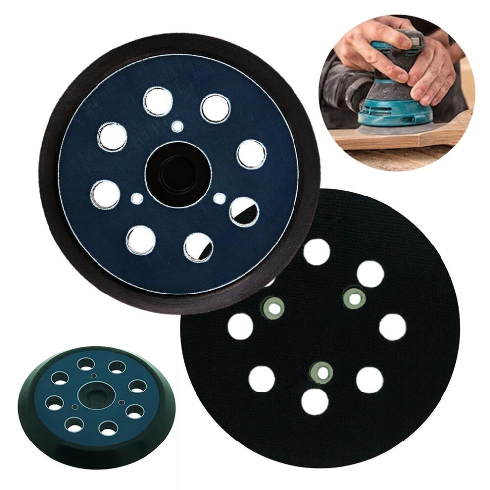For Makita M9204 743081-8 SabreCut 125mm Orbital Sander Hook & Loop Backing Pad