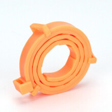 (Yellow, opp 38cm) Pet Dog Cat Collar Anti-flea and Ticks Collar for Dog Cats Rubber Adjustable