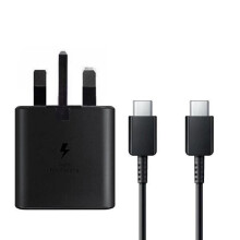 Samsung Galaxy A70 A50 A40 25W Super Fast Charger USB-C Plug & Cable